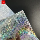 Hologram Printer Label Printer Label A4 8.5*11 Inch Glossy STRAW GRAIN Hologram Inkjet Printer Label