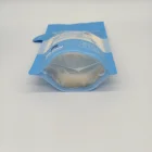 Pouch With Coating 200ml Baby Food Pouch With Double Zipper BPA Free Matte Coating Breast Milk Storage Bag