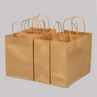 Paper Bag Hot Sale Paper Shopping Bag Custom Logo Takeaway Bag Brown Kraft Paper Bag