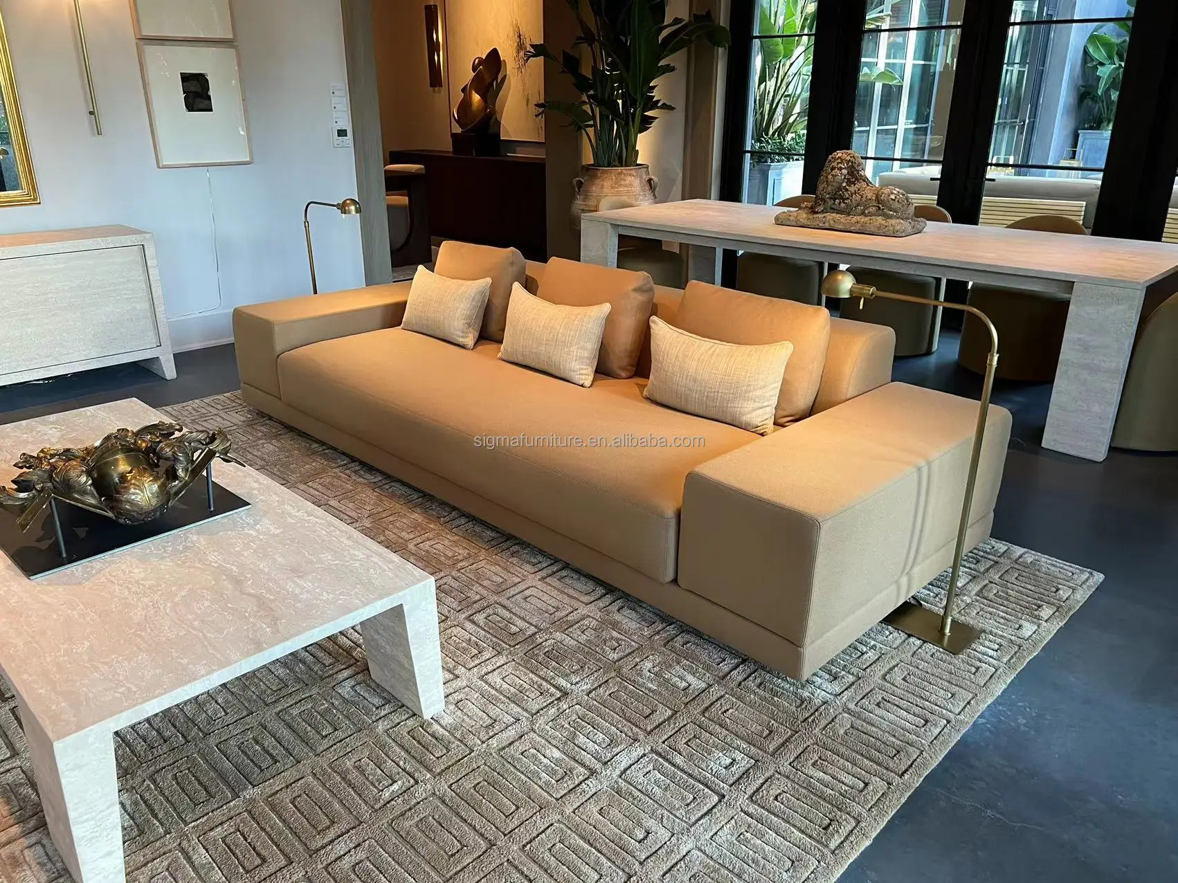 Customized Color Sectional Couch Sofa Set Indoor Living Room Furniture Modular Sofa