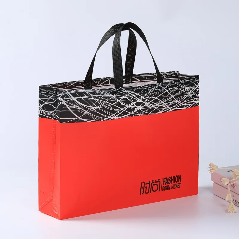 Cheap Promotional Custom Shopping Non Woven Bag With Print Logo manufacture
