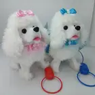 Plush Toy Factory Cheap Promotional White Plush Dog Toy Poodle Toy