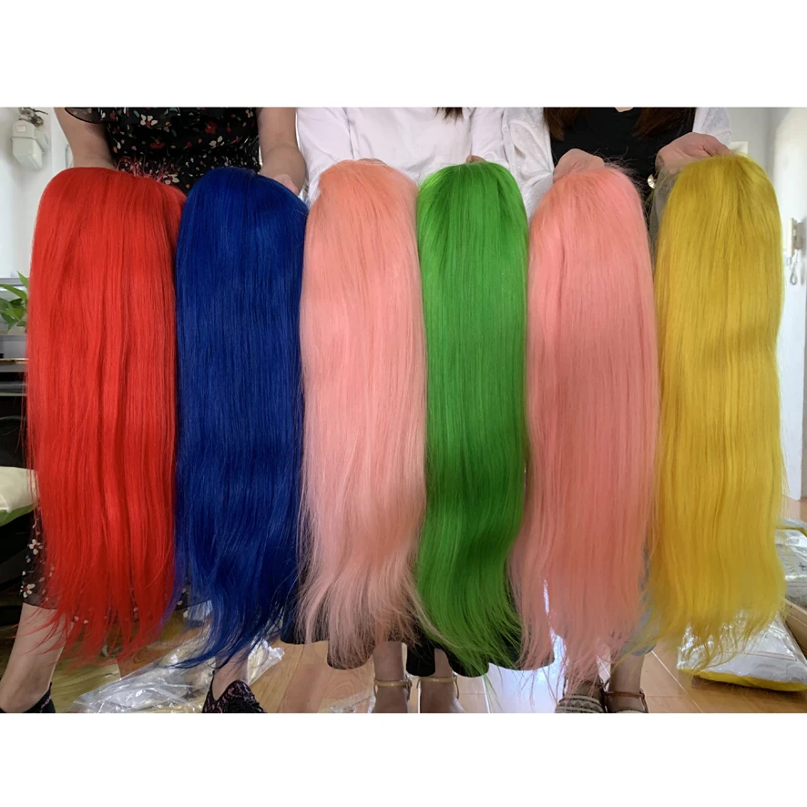 wild colored wigs