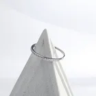 Ring Rings Jewelry S925 Sterling Silver Women Band 1.5Mm Ring Rings Fashion Jewelry