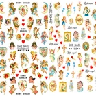 Nail 2020 Charms Nail Art Snake Brand Logo Self-adhesive Snake Pattern Nail Art Stickers