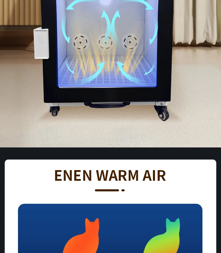 G7-S Hot Sale New Design Cat and Dog Hair Dryer Cabinet Small Pet Dryer Machine Pet Blower China Factory Direct Supplier