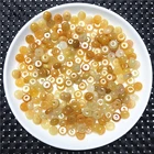 Beads Natural Stone Yellowstone Flat Beads Jade Wholesale Suitable For DIY Jewelry Design