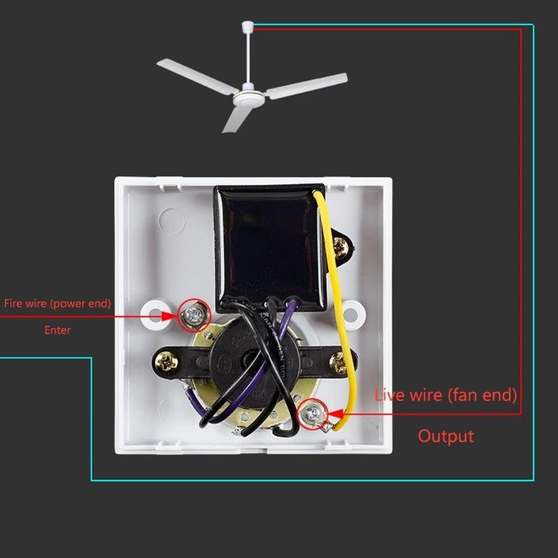 Ceiling Fan, 220V, Wall - detail 6