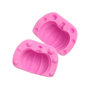 3D Pumpkin Silicone Mold Mini Pumpkin Mold for Halloween Candy Baking cake decorating supplies Soap Making Chocolate Candle