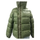 Jacket Wholesale Bright Green Padded Puffer Bubble Jacket Puff Ladies Jacket Winter Jacket Women Short
