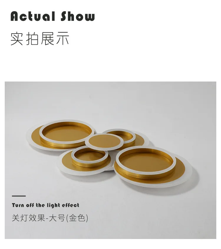 Modern Decoration Warm White Iron Acrylic Home Bedroom Living Room Simple Led Ceiling Light