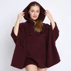 Winter Winter Women Wholesale Oversized Winter Pocket Cloak Womens Sherpa Fleece Pullover Hoodie