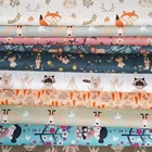 Cotton Digital Print Cotton Custom 145 Gsm Digital Printing 100% Organic Cotton Fabric For Baby Clothing