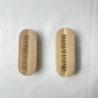 Private Label Wooden Nail Brush Nail Dust Cleaning Brush