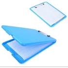 Clipboard Clipboard Letter Size Classroom Supplies Clipboard Low Profile Clip Plastic Clipboard With Storage