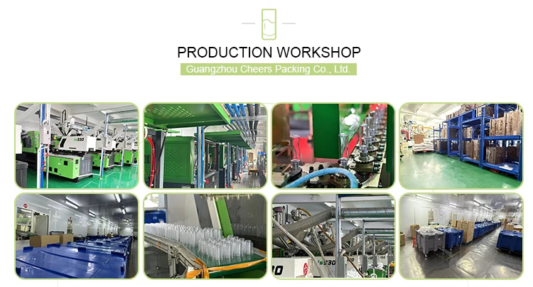 Custom Printed PET Plastic Cylinder Lotion Bottle with Flip Top Cap for Shampoo and Body Wash