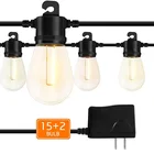 Lights Morden Design Weather Withstanding Holiday Decoration New Year Wall String Lights