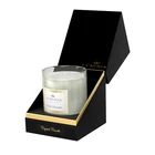 Candle Paper Custom Logo Luxury Black Rigid Candle Gift Packaging Paper Boxes With Foam Insert