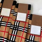 Kids Kids Cotton Socks Wholsale Fashion Cotton Custom Designers Knee High Long Stripe Plaid B Socks For Kids