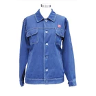 Jacket 2020 Factory Wholesale Custom Work Clothes Spring Denim Jacket Woman