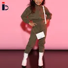2021 Cute Outfits For Girls Autumn Winter Clothing Sets Long Sleeve Hoodie Jumper Trouser 2 Piece Girls' Clothing Sets