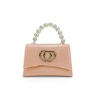 Hand Bags Candy Bag Women Hand Bags Clear Small Jelly Candy Bags Green And Pink Jelly Bag Clear