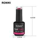 Polish RONIKI Custom Logo Wholesale Oem Private Label Color Uv Gel Nail Polish