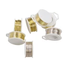 925 Silver Craft Earring Non-tarnish 24 Gauge 925 Silver Plated Color Craft Copper Earring Wires For Jewelry