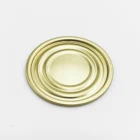 Bottom Cover Bottom 300# Tinplate Gold Bottom Cover