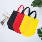 Promotional High Quality Promotional Custom Shopping Tote Reusable Bag Non Woven Bag With Print Logo