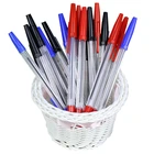 Pen Ballpoint Pen Quality Bulk Cheap 0.5mm 3 Colors Plastic Premium Quality Ballpen Ballpoint Pen