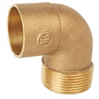 Bronze Fittings Elbow Fittings Customized Plumbing Bronze Elbow Fittings Solder End