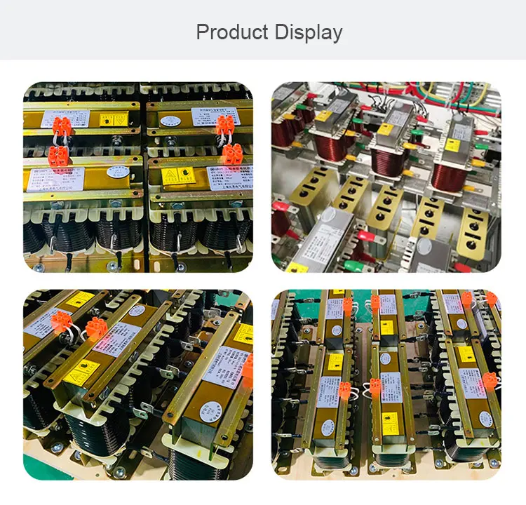 IEC 60289 Compliant 7% 14% Impedance Harmonic Suppression 450VAC Low Voltage 3-Phase Series Reactor supplier