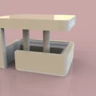 Bar Counter Counter Bar OEM / ODM Design Bar Counter Acrylic Solid Surface Bar Table Furniture For Commercial