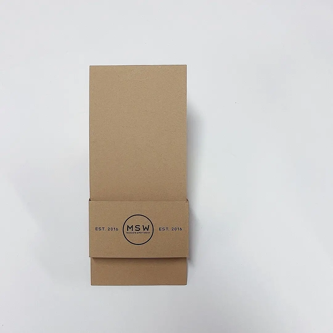 Customized Printed Logo Paper Cardboard Packaging Wrapping Card Custom Sock Box details