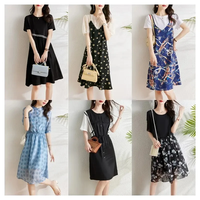 2024 Women Summer Fashion Sexy Slip Sleeveless Dress Boho Slim High Waist Causal Cute Beach Dress For Women