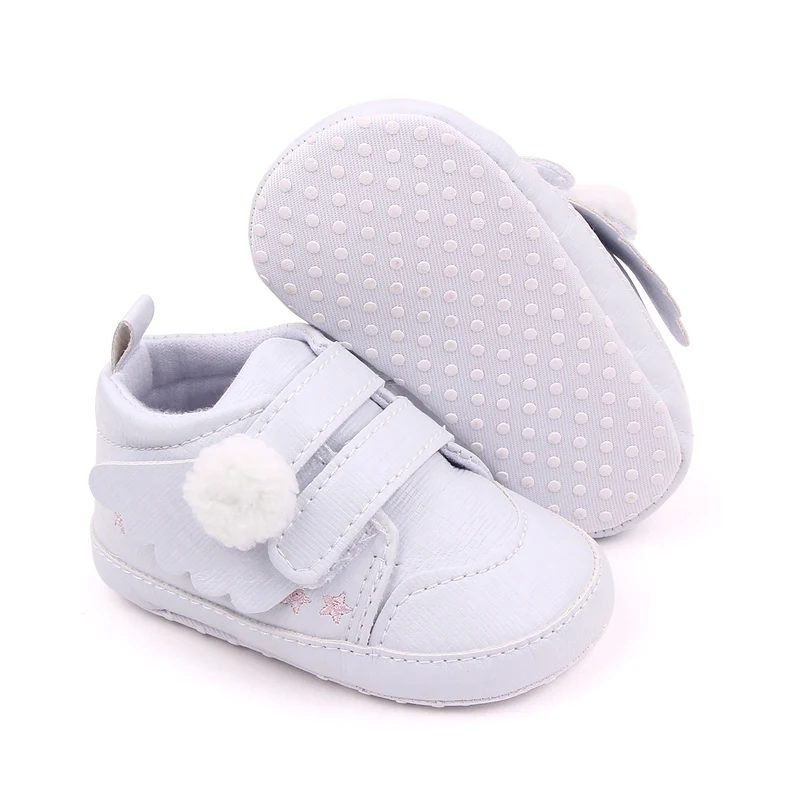 Spring and Autumn New Boys and Girls wings PU Surface Casual Shoes Baby Walking Shoes supplier