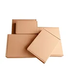 Paper Paper Paper Packing Box Carries Square Kraft Paper Thickened E Flute Corrugated Aircraft Wholesale