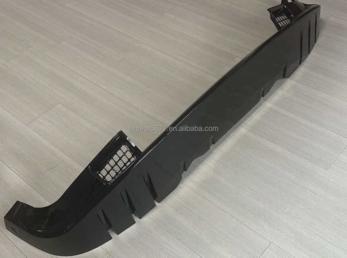 product tiypeor front lip splitters for land rover defender 110 90 2020 2025 auto bumper diffuser plastic body kit protector-8