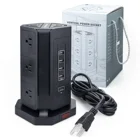 Fcc Standard FCC Approval Smart Plug 10A US Standard Power Strip Work With USB And Type C Socket