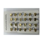 Hoop Earring Earrings Wholesale Luxury Stainless Steel Pendant Hoop Earring Jewelry For Women