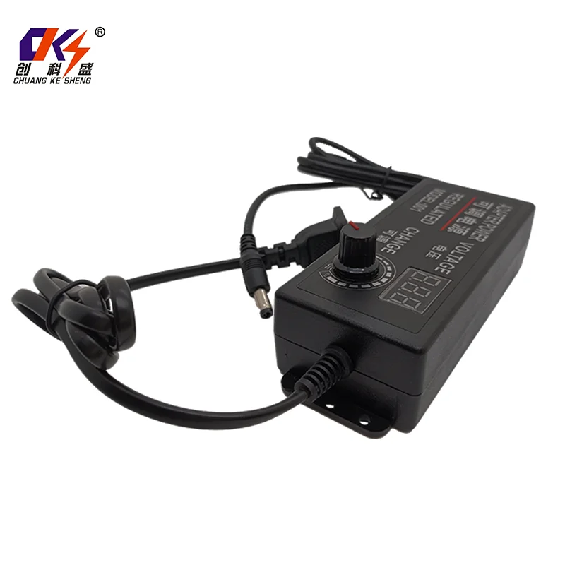 product factory direct sale ac dc adjustable voltage 3v 12v 5a adapter eu us uk au plug adjustable power adapter with digital display-9