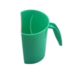 Children New Plastic Bathing Children Wash Hair Shampoo Rinse Cup Baby Shampoo Cup