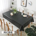 Check Cloth GINGHAM POLY COTTON CHECK TABLE CLOTH COVER - VARIOUS COLOURS
