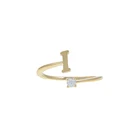 Letters Ring Letters Wholesale Wild Fashion S925 Sterling Silver 26 English Letters Diamond Ring