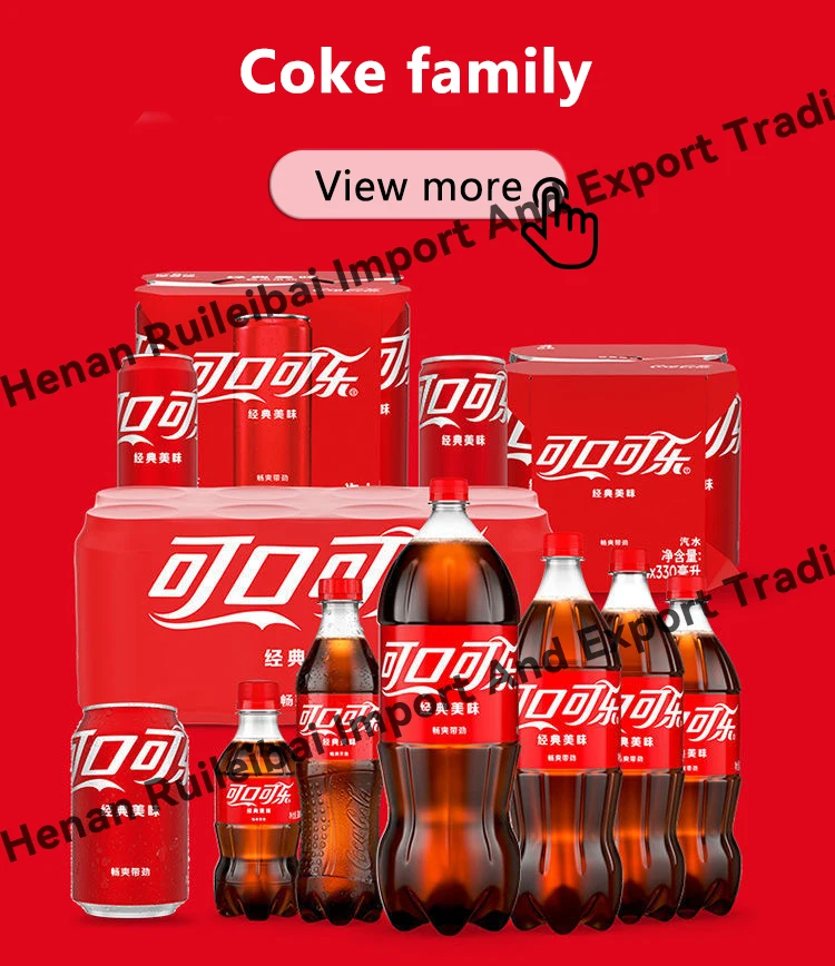 Wholesale Coca Soft Drinks Cola 330ml Cans Exotic Snacks Original