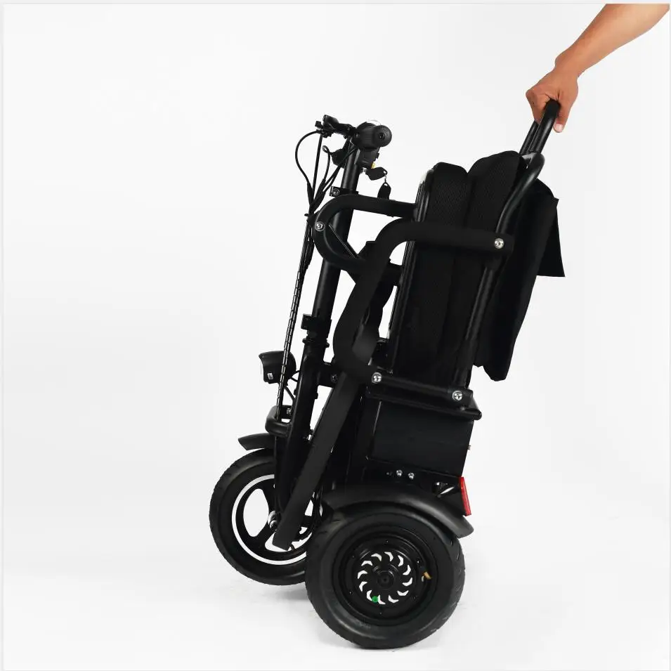 Adult Folding 3 4 Three Wheels Disabled 
