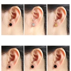 Studs Stud Mens Stainless Steel Earrings Studs 18k Gold Plated Fashional 6mm Magnet Magnetic Ear Stud Earrings
