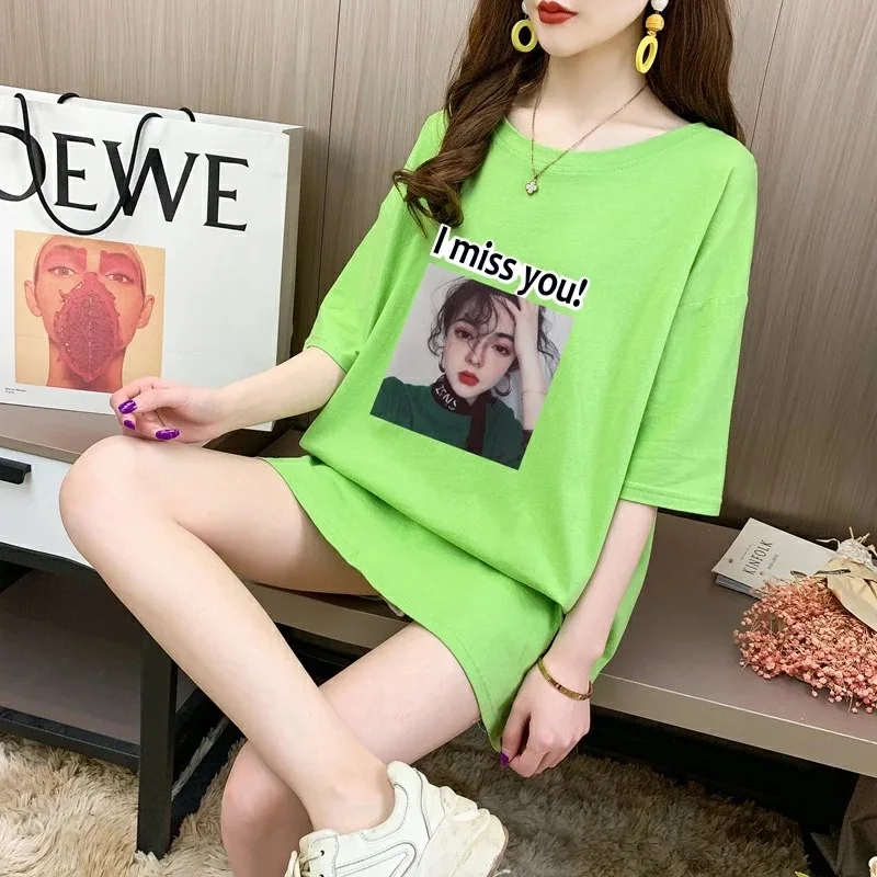Wholesale China Factory new arrival graphic high stability ladies leisure knit t-shirt sets women's t-shirts 2022