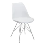 For Kitchen Modern Living Dining Room Chairs With Metal Legs And Soft Cushion For Kitchen Bedroom